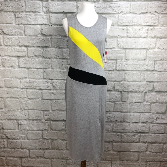 Vince Camuto NWT Colorblock Sleeveless Midi - Picture 1 of 5